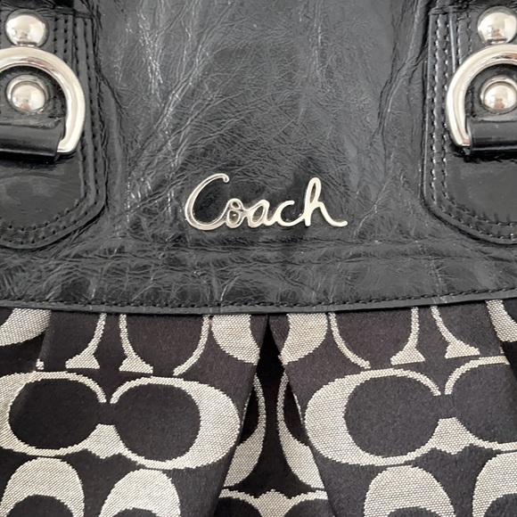 •COACH• Ashley Signature Satchel Shoulder/Handbag - Picture 5 of 15